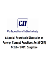 Report on Compliance Issues related Foreign Corrupt Practices Act